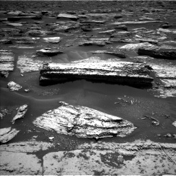 Nasa's Mars rover Curiosity acquired this image using its Left Navigation Camera on Sol 1683, at drive 2596, site number 62