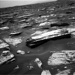 Nasa's Mars rover Curiosity acquired this image using its Left Navigation Camera on Sol 1683, at drive 2614, site number 62