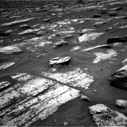 Nasa's Mars rover Curiosity acquired this image using its Left Navigation Camera on Sol 1683, at drive 2638, site number 62