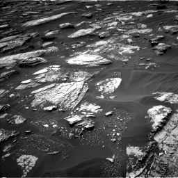 Nasa's Mars rover Curiosity acquired this image using its Left Navigation Camera on Sol 1683, at drive 2668, site number 62