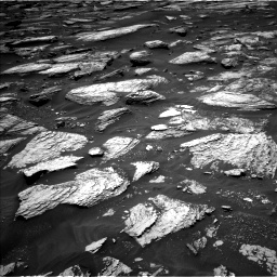 Nasa's Mars rover Curiosity acquired this image using its Left Navigation Camera on Sol 1683, at drive 2686, site number 62