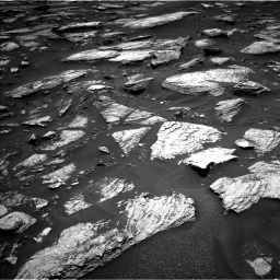 Nasa's Mars rover Curiosity acquired this image using its Left Navigation Camera on Sol 1683, at drive 2698, site number 62