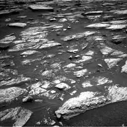 Nasa's Mars rover Curiosity acquired this image using its Left Navigation Camera on Sol 1683, at drive 2704, site number 62