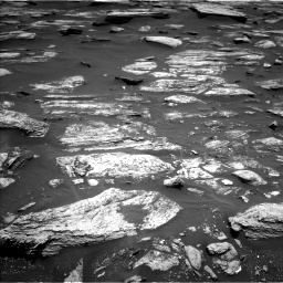 Nasa's Mars rover Curiosity acquired this image using its Left Navigation Camera on Sol 1683, at drive 2710, site number 62