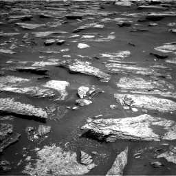 Nasa's Mars rover Curiosity acquired this image using its Left Navigation Camera on Sol 1683, at drive 2716, site number 62