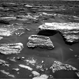 Nasa's Mars rover Curiosity acquired this image using its Right Navigation Camera on Sol 1683, at drive 2560, site number 62