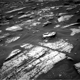 Nasa's Mars rover Curiosity acquired this image using its Right Navigation Camera on Sol 1683, at drive 2644, site number 62
