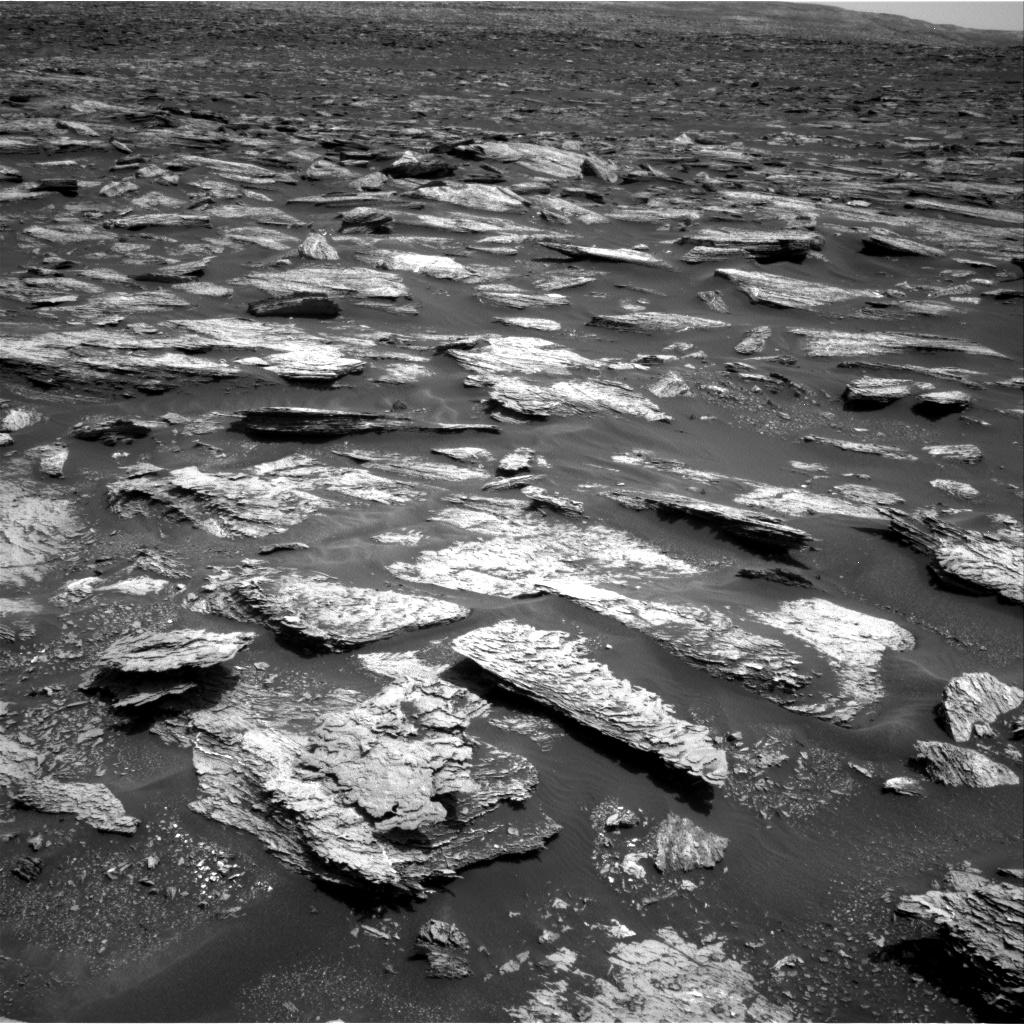 Nasa's Mars rover Curiosity acquired this image using its Right Navigation Camera on Sol 1683, at drive 2726, site number 62