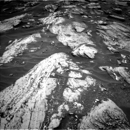 Nasa's Mars rover Curiosity acquired this image using its Left Navigation Camera on Sol 1684, at drive 2732, site number 62