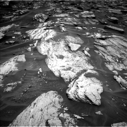 Nasa's Mars rover Curiosity acquired this image using its Left Navigation Camera on Sol 1684, at drive 2744, site number 62