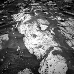 Nasa's Mars rover Curiosity acquired this image using its Left Navigation Camera on Sol 1684, at drive 2750, site number 62