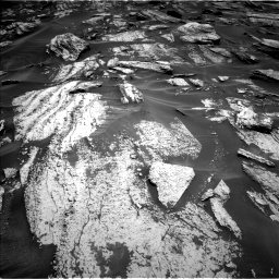 Nasa's Mars rover Curiosity acquired this image using its Left Navigation Camera on Sol 1684, at drive 2762, site number 62