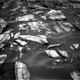 Nasa's Mars rover Curiosity acquired this image using its Left Navigation Camera on Sol 1684, at drive 2786, site number 62