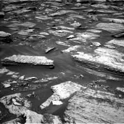Nasa's Mars rover Curiosity acquired this image using its Left Navigation Camera on Sol 1684, at drive 2798, site number 62