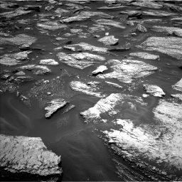 Nasa's Mars rover Curiosity acquired this image using its Left Navigation Camera on Sol 1684, at drive 2810, site number 62