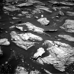 Nasa's Mars rover Curiosity acquired this image using its Left Navigation Camera on Sol 1684, at drive 2828, site number 62