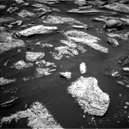 Nasa's Mars rover Curiosity acquired this image using its Left Navigation Camera on Sol 1684, at drive 2846, site number 62