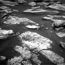 Nasa's Mars rover Curiosity acquired this image using its Left Navigation Camera on Sol 1684, at drive 2864, site number 62