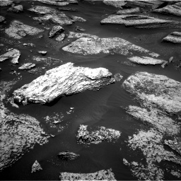 Nasa's Mars rover Curiosity acquired this image using its Left Navigation Camera on Sol 1684, at drive 2870, site number 62
