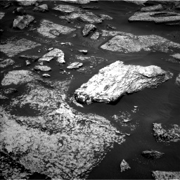 Nasa's Mars rover Curiosity acquired this image using its Left Navigation Camera on Sol 1684, at drive 2876, site number 62