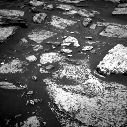 Nasa's Mars rover Curiosity acquired this image using its Left Navigation Camera on Sol 1684, at drive 2882, site number 62