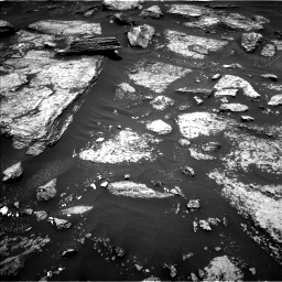 Nasa's Mars rover Curiosity acquired this image using its Left Navigation Camera on Sol 1684, at drive 2888, site number 62