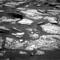 Nasa's Mars rover Curiosity acquired this image using its Left Navigation Camera on Sol 1684, at drive 2930, site number 62