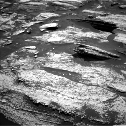 Nasa's Mars rover Curiosity acquired this image using its Left Navigation Camera on Sol 1684, at drive 2942, site number 62