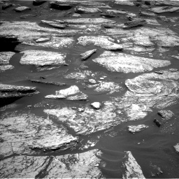 Nasa's Mars rover Curiosity acquired this image using its Left Navigation Camera on Sol 1684, at drive 2960, site number 62