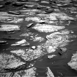 Nasa's Mars rover Curiosity acquired this image using its Left Navigation Camera on Sol 1684, at drive 2966, site number 62