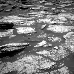 Nasa's Mars rover Curiosity acquired this image using its Left Navigation Camera on Sol 1684, at drive 2972, site number 62