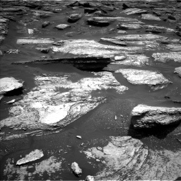 Nasa's Mars rover Curiosity acquired this image using its Left Navigation Camera on Sol 1684, at drive 2984, site number 62