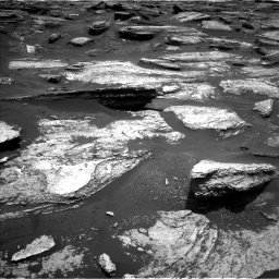 Nasa's Mars rover Curiosity acquired this image using its Left Navigation Camera on Sol 1684, at drive 2990, site number 62