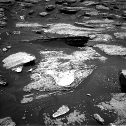 Nasa's Mars rover Curiosity acquired this image using its Left Navigation Camera on Sol 1684, at drive 3002, site number 62