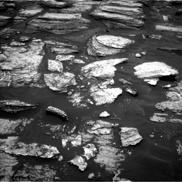 Nasa's Mars rover Curiosity acquired this image using its Left Navigation Camera on Sol 1684, at drive 3014, site number 62
