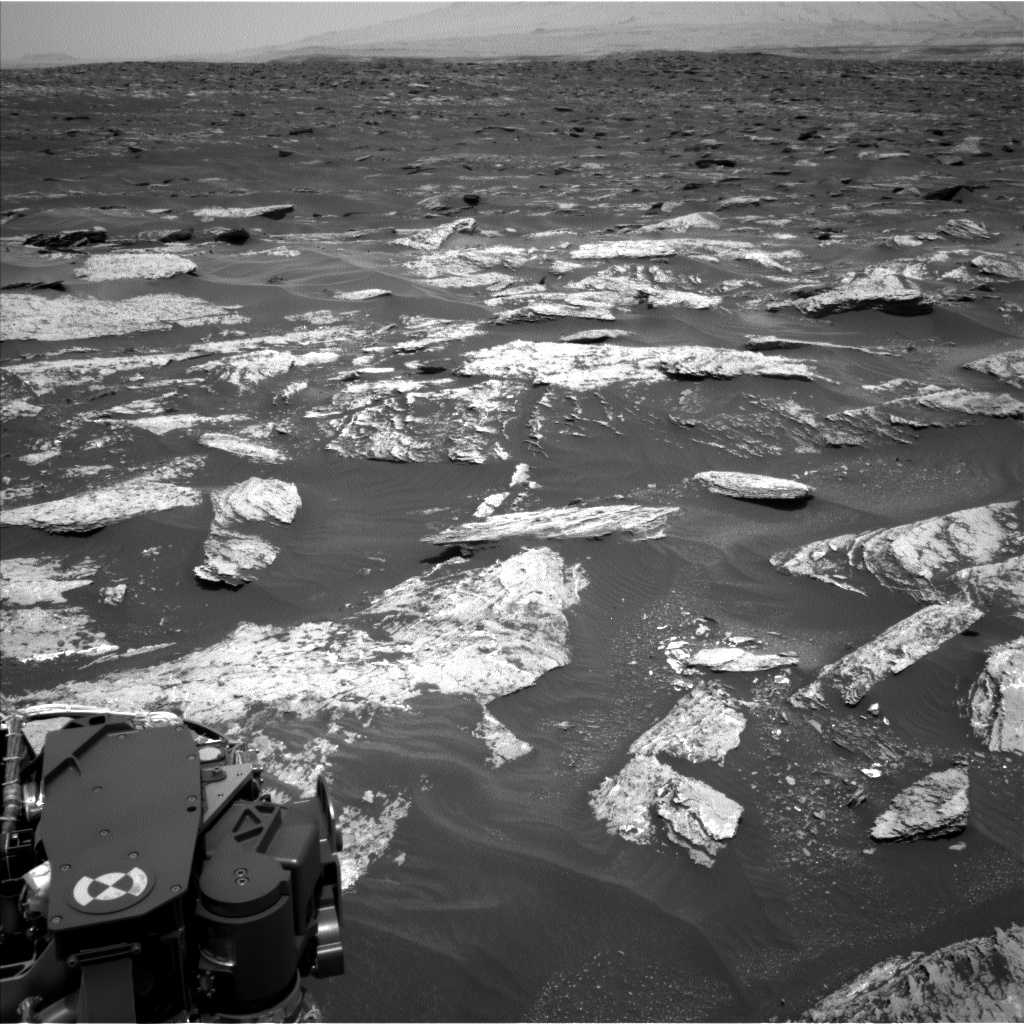 Nasa's Mars rover Curiosity acquired this image using its Left Navigation Camera on Sol 1684, at drive 3050, site number 62