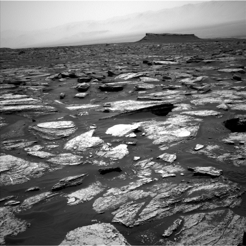 Nasa's Mars rover Curiosity acquired this image using its Left Navigation Camera on Sol 1684, at drive 3050, site number 62