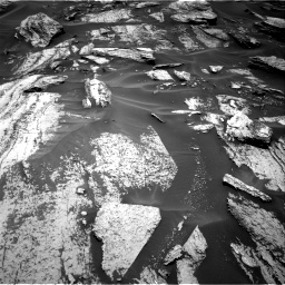 Nasa's Mars rover Curiosity acquired this image using its Right Navigation Camera on Sol 1684, at drive 2768, site number 62