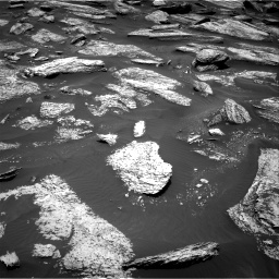 Nasa's Mars rover Curiosity acquired this image using its Right Navigation Camera on Sol 1684, at drive 2840, site number 62