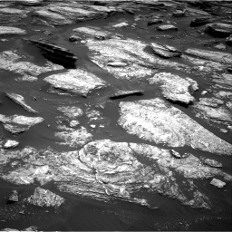 Nasa's Mars rover Curiosity acquired this image using its Right Navigation Camera on Sol 1684, at drive 2918, site number 62