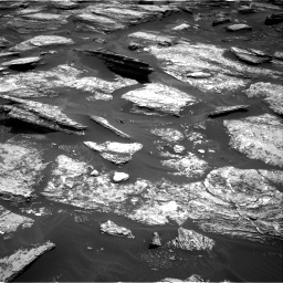 Nasa's Mars rover Curiosity acquired this image using its Right Navigation Camera on Sol 1684, at drive 2924, site number 62