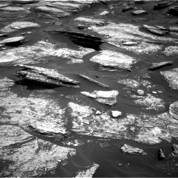 Nasa's Mars rover Curiosity acquired this image using its Right Navigation Camera on Sol 1684, at drive 2936, site number 62