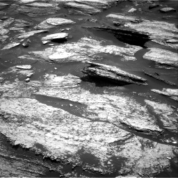 Nasa's Mars rover Curiosity acquired this image using its Right Navigation Camera on Sol 1684, at drive 2942, site number 62