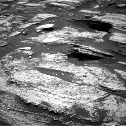 Nasa's Mars rover Curiosity acquired this image using its Right Navigation Camera on Sol 1684, at drive 2948, site number 62