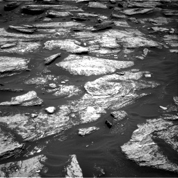 Nasa's Mars rover Curiosity acquired this image using its Right Navigation Camera on Sol 1684, at drive 2966, site number 62
