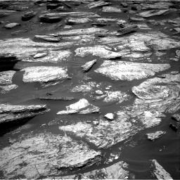 Nasa's Mars rover Curiosity acquired this image using its Right Navigation Camera on Sol 1684, at drive 2972, site number 62