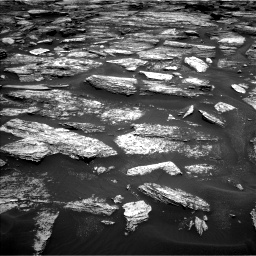 Nasa's Mars rover Curiosity acquired this image using its Left Navigation Camera on Sol 1685, at drive 3050, site number 62