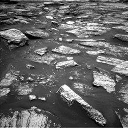 Nasa's Mars rover Curiosity acquired this image using its Left Navigation Camera on Sol 1685, at drive 3068, site number 62