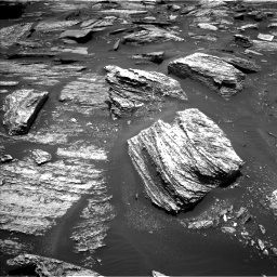 Nasa's Mars rover Curiosity acquired this image using its Left Navigation Camera on Sol 1685, at drive 3086, site number 62