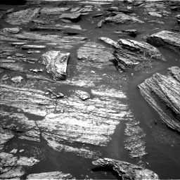 Nasa's Mars rover Curiosity acquired this image using its Left Navigation Camera on Sol 1685, at drive 3092, site number 62